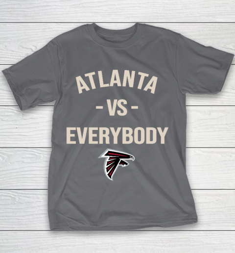 Atlanta Falcons Vs Everybody Youth T-Shirt 5