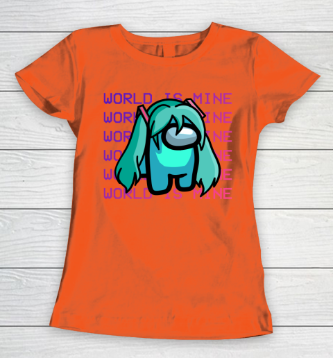 Among Us Shirt Hatsune Miku Imposter Women's T-Shirt 3