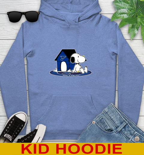 NHL Hockey St.Louis Blues Snoopy The Peanuts Movie Shirt Youth Hoodie 12