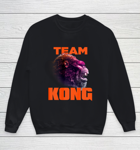 Godzilla vs Kong Official Team Kong Neon Youth Sweatshirt