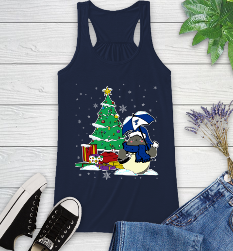 St.Louis Blues NHL Hockey Cute Tonari No Totoro Christmas Sports (1) Racerback Tank 10