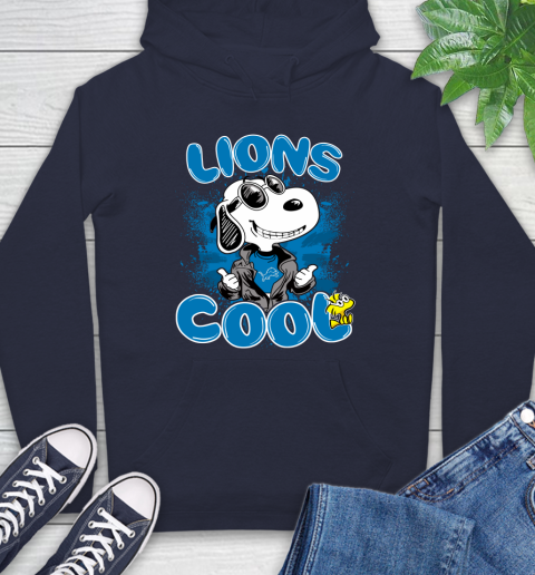 NFL Football Detroit Lions Cool Snoopy Shirt Hoodie 3