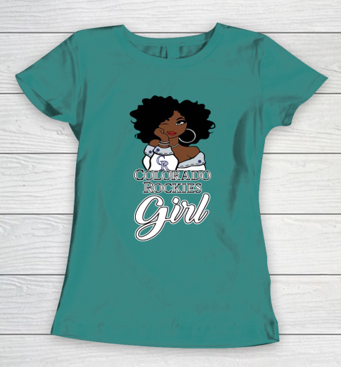 Colorado Rockiess Girl MLB Women's T-Shirt 12