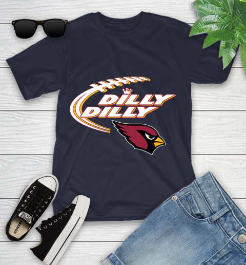 NFL Arizona Cardinals Dilly Dilly Football Sports Youth T-Shirt 3