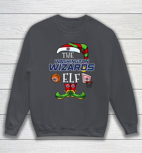 Washington Wizards Christmas ELF Funny NBA Sweatshirt 4