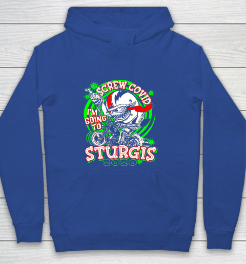 Screw Covid I'm Going to Sturgis 2020 Youth Hoodie 6