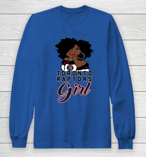 Toronto Raptors Girl NBA Long Sleeve T-Shirt 9