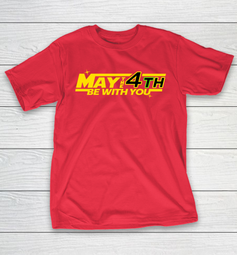 Star Wars Shirt MAY THE 4TH BE WITH YOU Funny Geek Nerd T-Shirt 9
