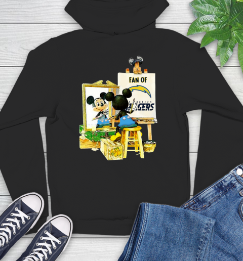 NFL Football Los Angeles Chargers Mickey Drawing Shirt 13