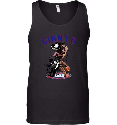 NFL New York Giants Football Venom Groot Guardians Of The Galaxy oKKjYk4QZ22 unisex tank 17 95 151514 front black