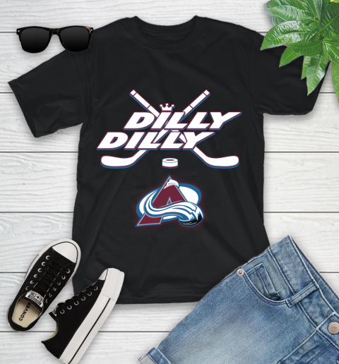 NHL Colorado Avalanche Dilly Dilly Hockey Sports Youth T-Shirt 2