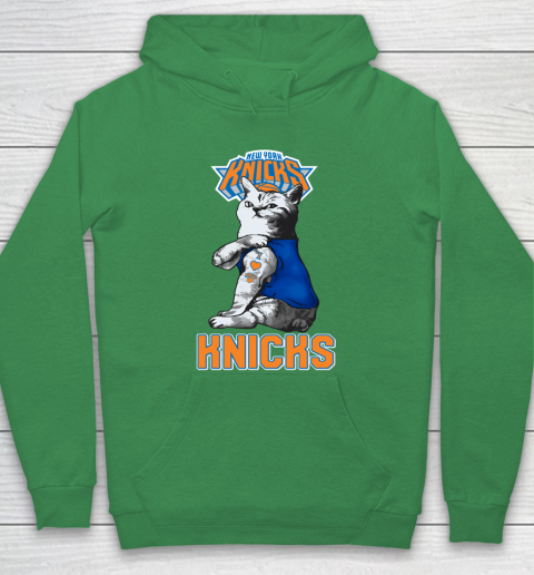NBA Basketball My Cat Loves New York Knicks Hoodie 5