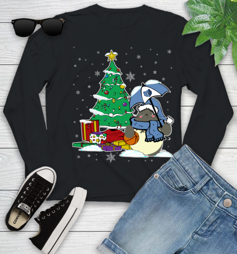 Memphis Grizzlies NBA Basketball Cute Tonari No Totoro Christmas Sports Youth Long Sleeve