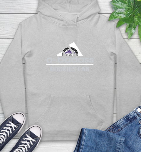 MLB A Badass Colorado Rockies Fan Adidas Baseball Sports Hoodie 6