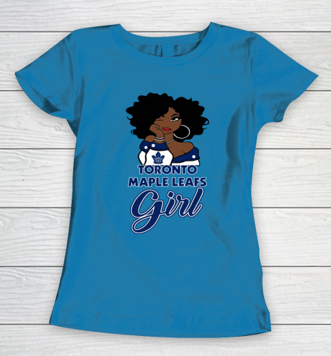 Toronto Maple Leafs Girl NHL Women's T-Shirt 8