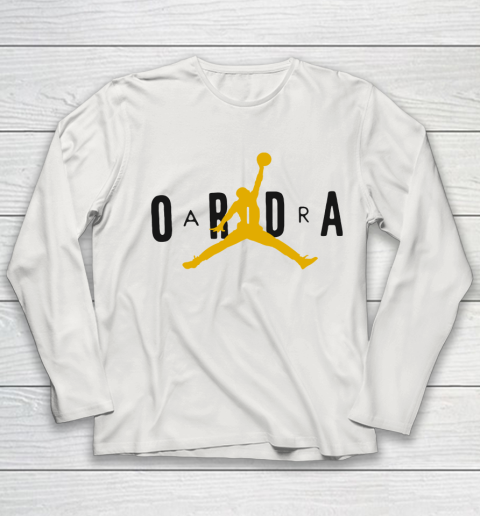 Air Jordan 12 University Gold Youth Long Sleeve 8