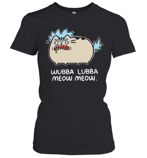 Rick And Morty Pusheen Women's T-Shirt