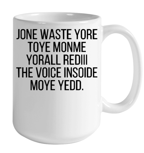 Blink 182 I Miss You Funny Jone Waste Yore Color Changing Mug 15oz 2