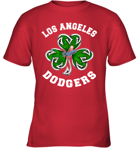 MLB Los Angeles Dodgers Three Leaf Clover St Patrick's Day