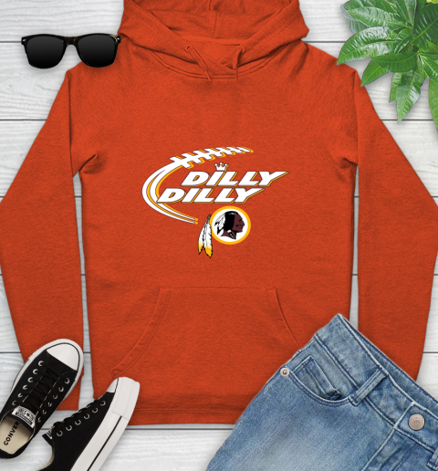 NFL Washington Redskins Dilly Dilly Football Sports Youth Hoodie 5
