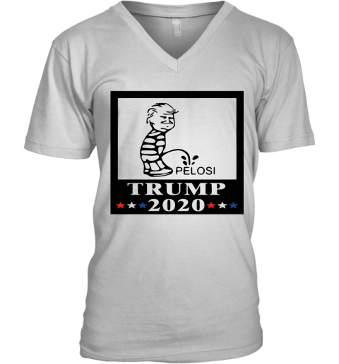 Pelosi Trump 220 V-Neck T-Shirt
