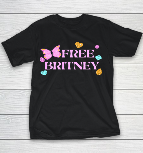 Free Britney FreeBritney Y2K Aesthetic Shirt Youth T-Shirt