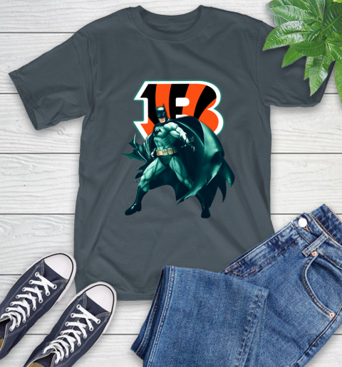 NFL Batman Football Sports Cincinnati Bengals T-Shirt 9