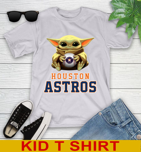 MLB Baseball Houston Astros Star Wars Baby Yoda Shirt 105