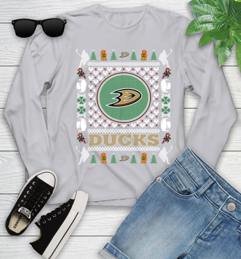 Anaheim Ducks Merry Christmas NHL Hockey Loyal Fan Ugly Shirt 128