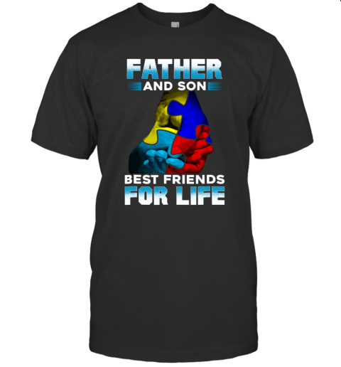 Autism Awareness Father And Son Best Friends