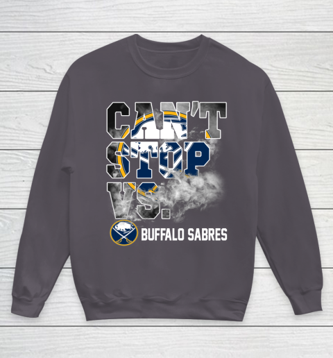 NHL Buffalo Sabres Hockey Can't Stop Vs Youth Sweatshirt 5