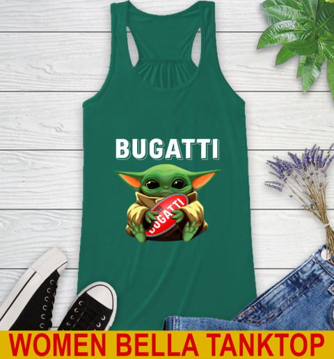 Star Wars Baby Yoda Hugs Bugatti Car Shirt 41