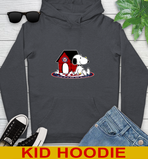 MLB Baseball Washington Nationals Snoopy The Peanuts Movie Shirt Youth Hoodie 9