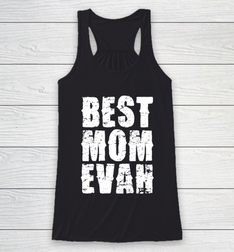 Mother's Day Funny Gift Ideas Apparel  Best Mom Evah T Shirt Racerback Tank