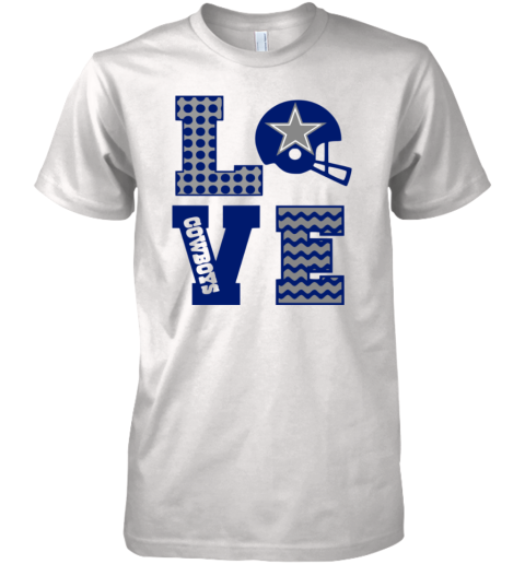 Dallas Cowboys Love Premium Men's T-Shirt