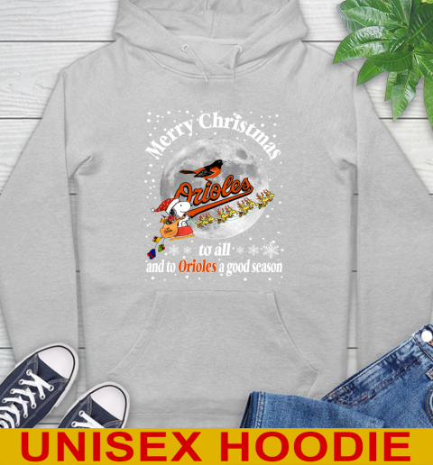 Baltimore Orioles Merry Christmas To All And To Orioles A Good Season MLB Baseball Sports Hoodie 6