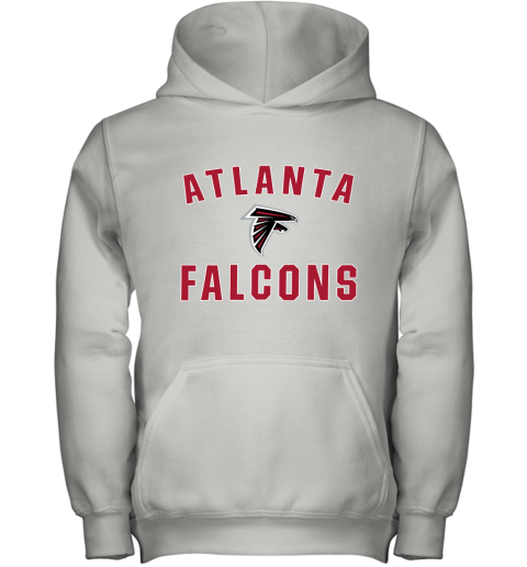 Atlanta Falcons NFL Pro Line by Fanatics Branded Gray Victory Youth Hoodie