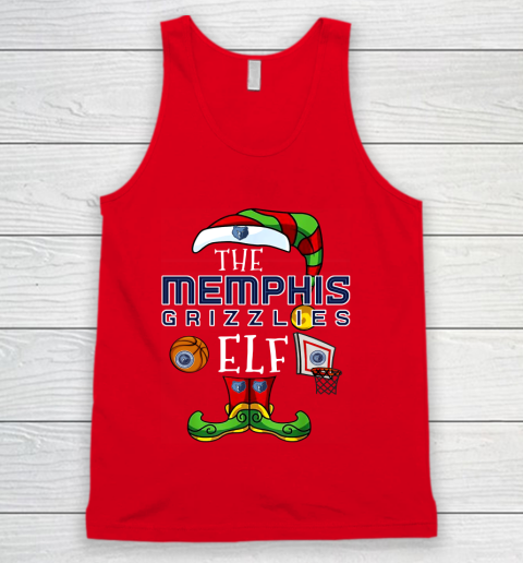 Memphis Grizzlies Christmas ELF Funny NBA Tank Top 5
