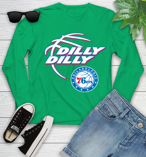 NBA Philadelphia 76ers Dilly Dilly Basketball Sports Youth Long Sleeve 6