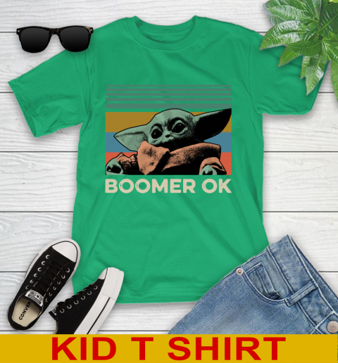 Baby Yoda Boomer OK Star Wars Vintage Shirts 103