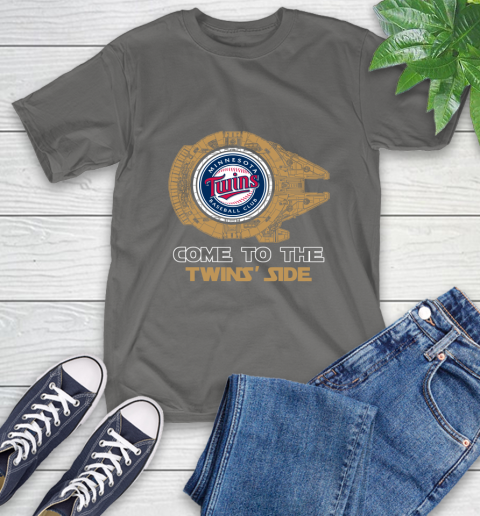 MLB Come To The Minnesota Twins Side Star Wars Baseball Sports T-Shirt 10