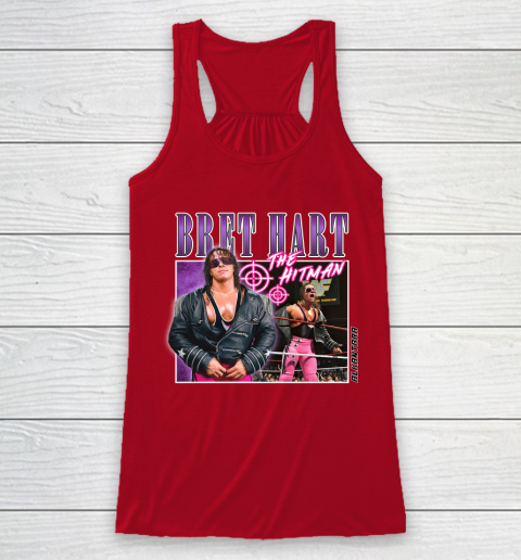 Bret Hart The Hitman Racerback Tank 4