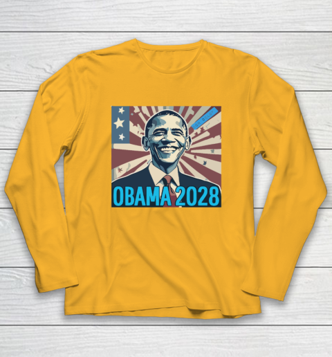 Obama 2028 Long Sleeve T-Shirt 2