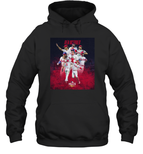 Philadelphia Phillies NLCS Bound Red October Hoodie