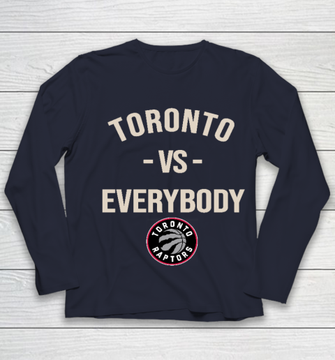 Toronto Raptors Vs Everybody Youth Long Sleeve 2