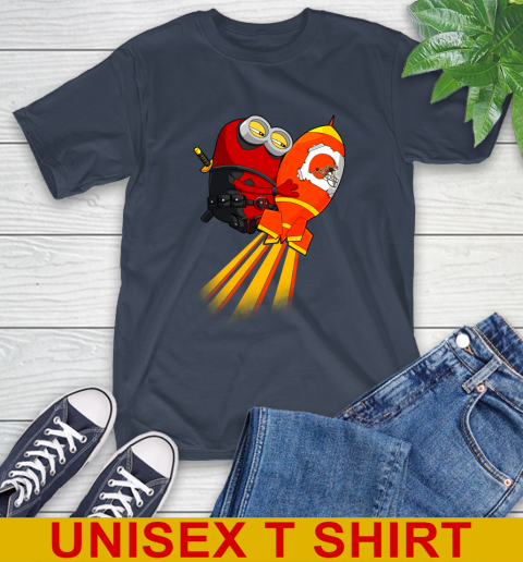 NFL Football Cleveland Browns Deadpool Minion Marvel Shirt T-Shirt 3