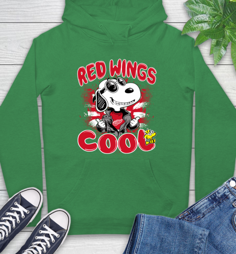 NHL Hockey Detroit Red Wings Cool Snoopy Shirt Hoodie 10 NHL Hockey Detroit Red Wings Cool Snoopy Shirt Hoodie - Image 10