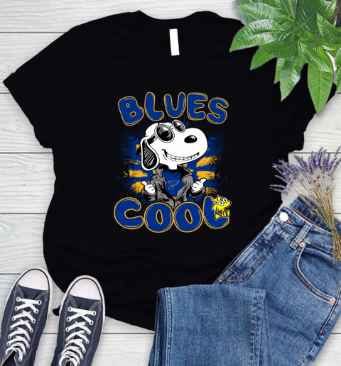 NHL Hockey St.Louis Blues Cool Snoopy Shirt Women's T-Shirt