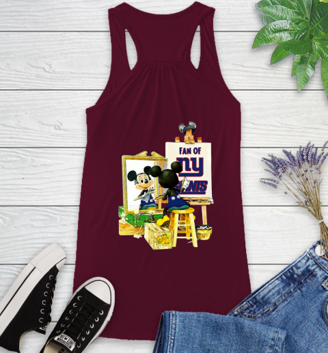 NFL Football New York Giants Mickey Drawing Shirt 38