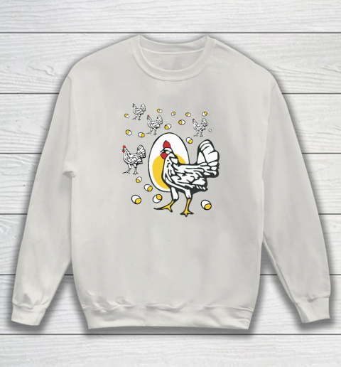 Roseanne Chicken Shirt  Funny Roseanne Rooster and Egg Sweatshirt 8